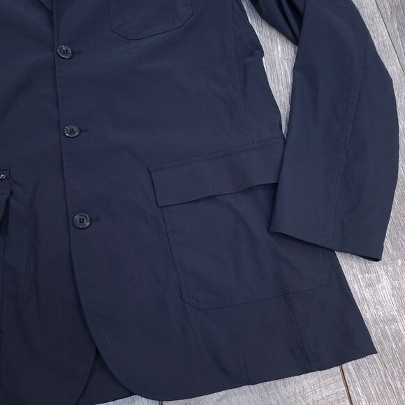 Eddie Bauer Jacket Mens 44T Voyager Travel Blazer Blue Travex Sport Coat Field - Picture 4 of 9